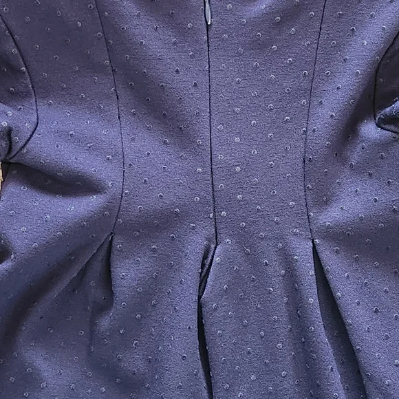 Mayoral Pleated A-Line Dress Size 4 Color Navy - Picture 10 of 10